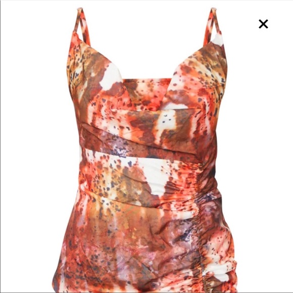 ‼️SOLD ‼️ PLT satin dress - Picture 3 of 3